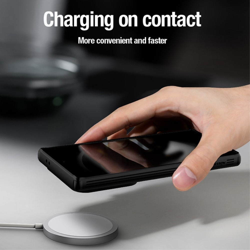 Samsung Galaxy S24 Ultra MagSafe-cover med kamerabeskyttelse - CamShield, Sort