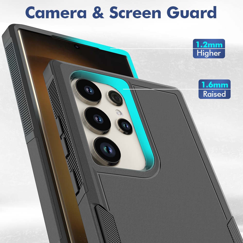 Samsung Galaxy S24 Ultra Hybridcover Off-road, Sort