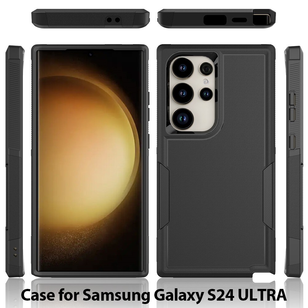 Samsung Galaxy S24 Ultra Hybridcover Off-road, Sort