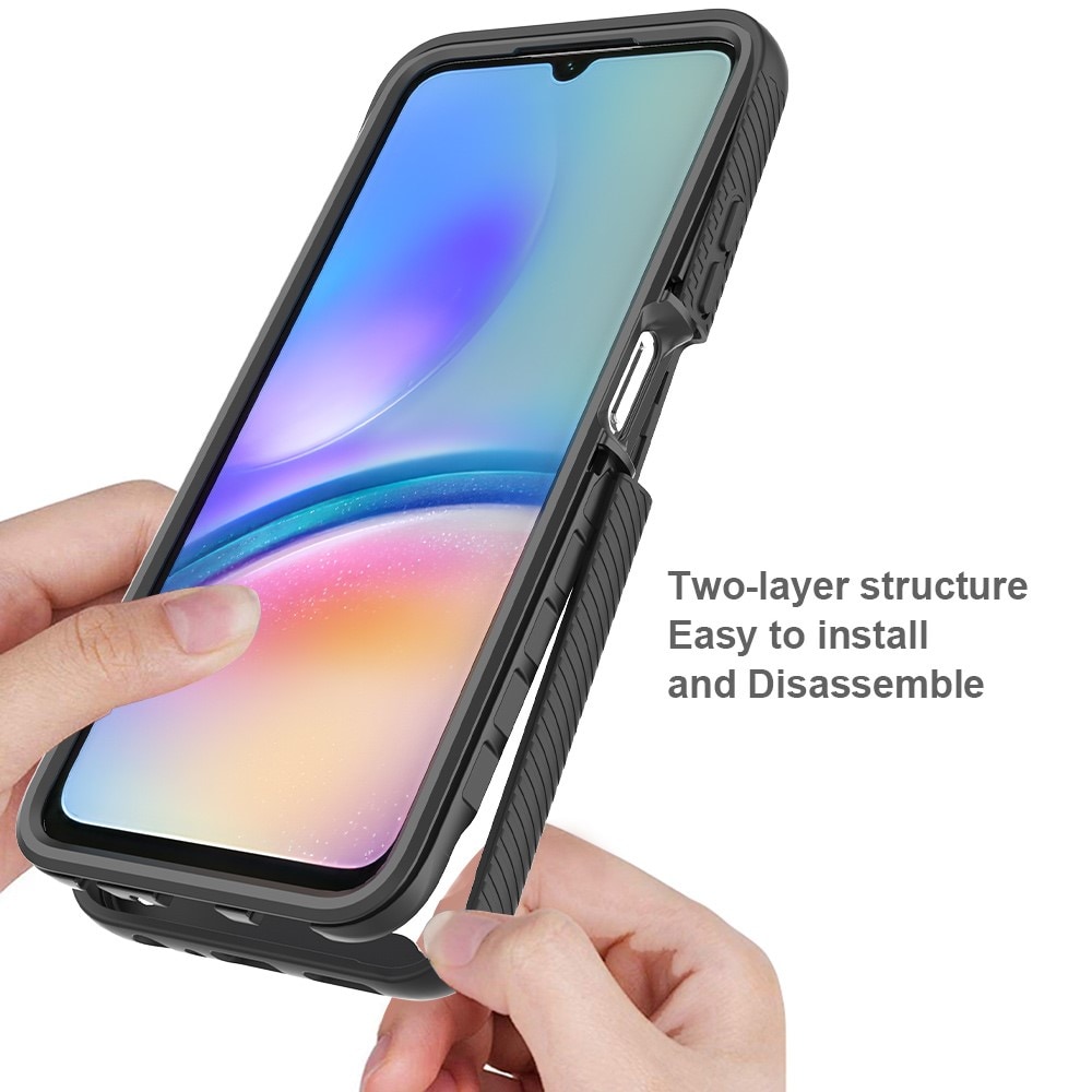 Samsung Galaxy A05s Mobilcover Full Protection, Sort