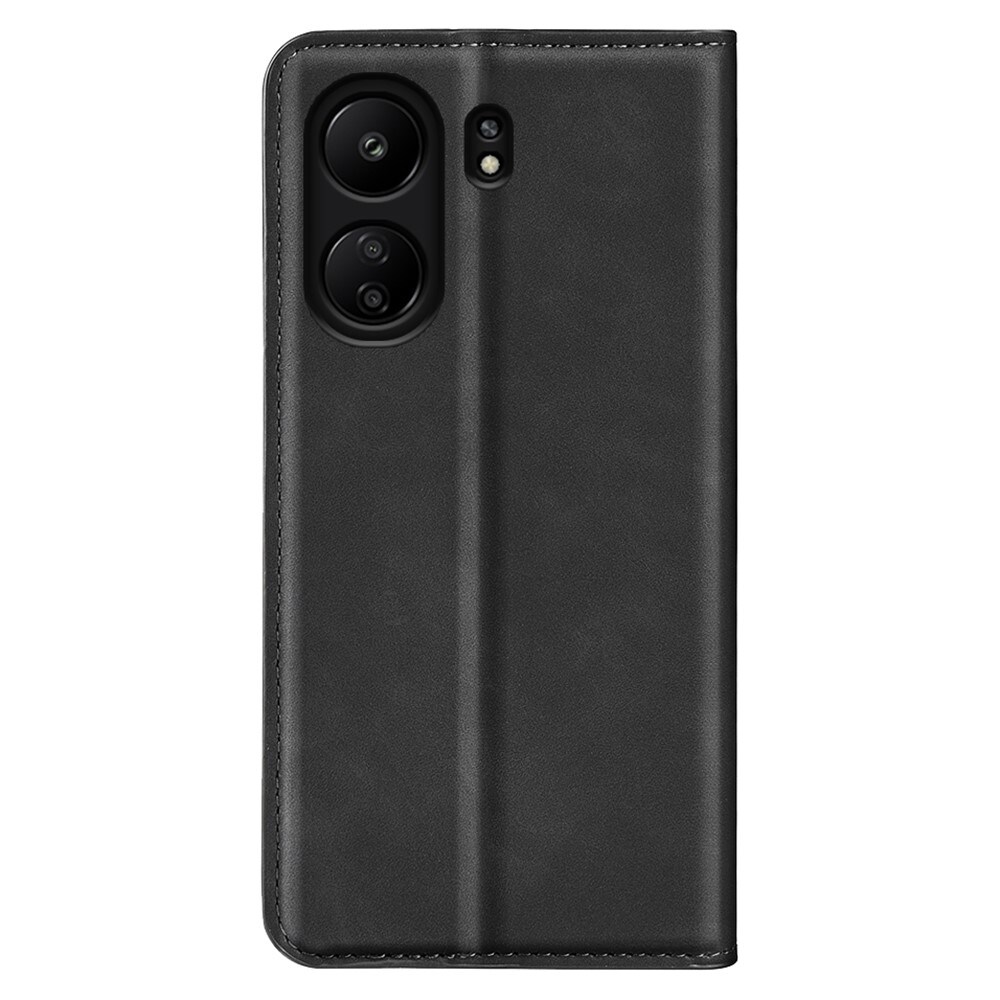 Xiaomi Redmi 13C Slankt etui med kortholder, Sort