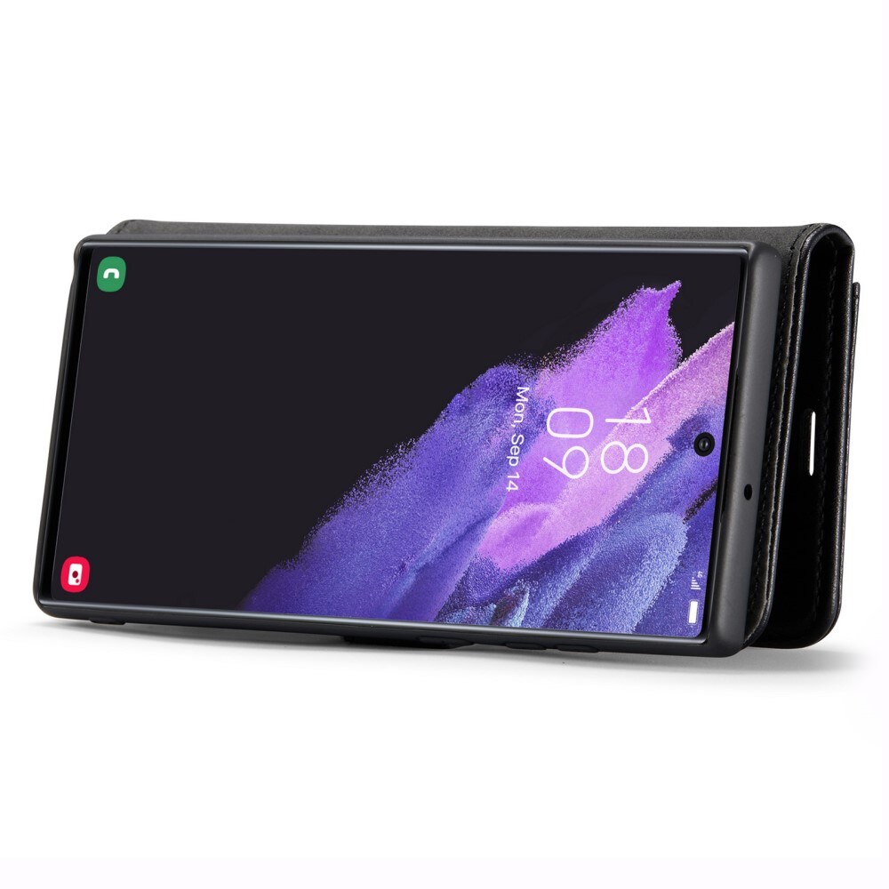 Samsung Galaxy S24 Ultra Pungetui med aftageligt cover, Black