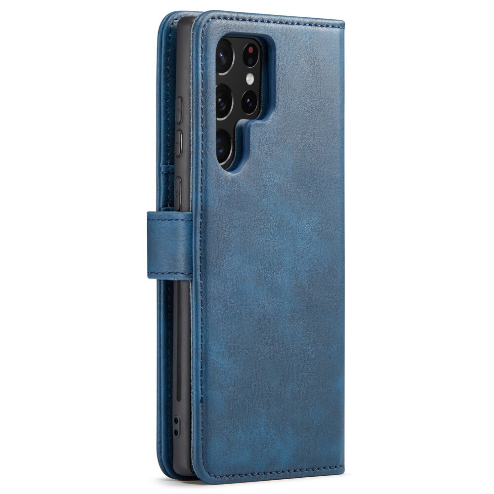 Samsung Galaxy S24 Ultra Pungetui med aftageligt cover, Blue