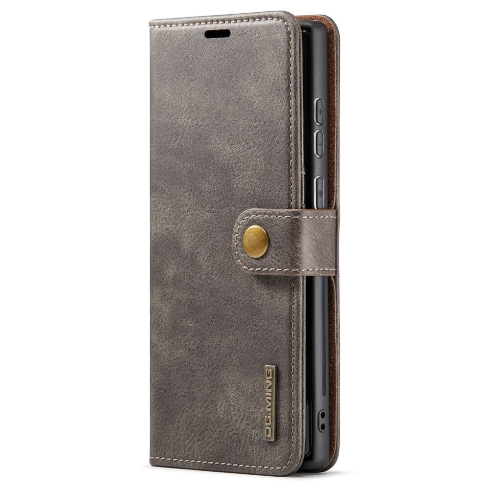 Samsung Galaxy S24 Ultra Pungetui med aftageligt cover, Brown