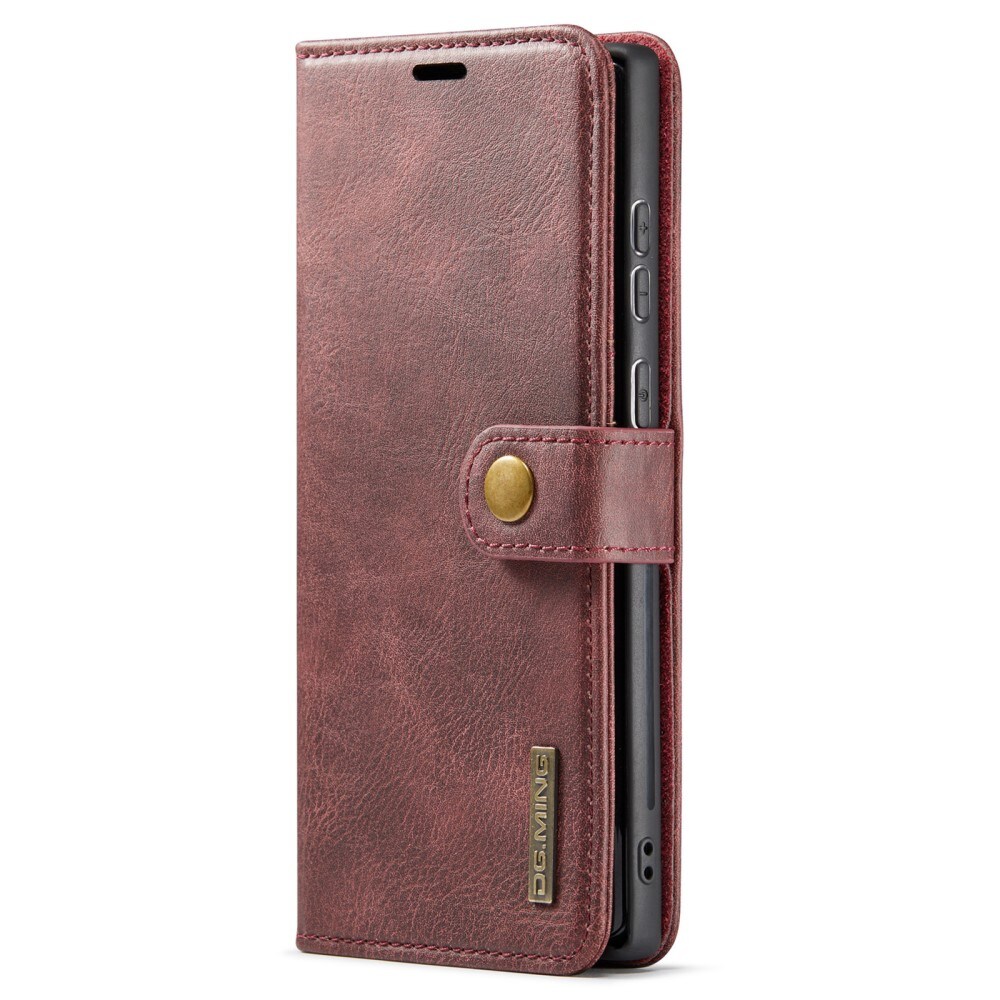 Samsung Galaxy S24 Ultra Pungetui med aftageligt cover, Red