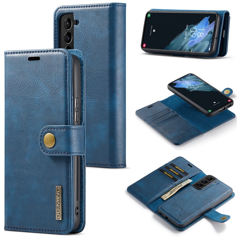 Samsung Galaxy S24 Pungetui med aftageligt cover, Blue