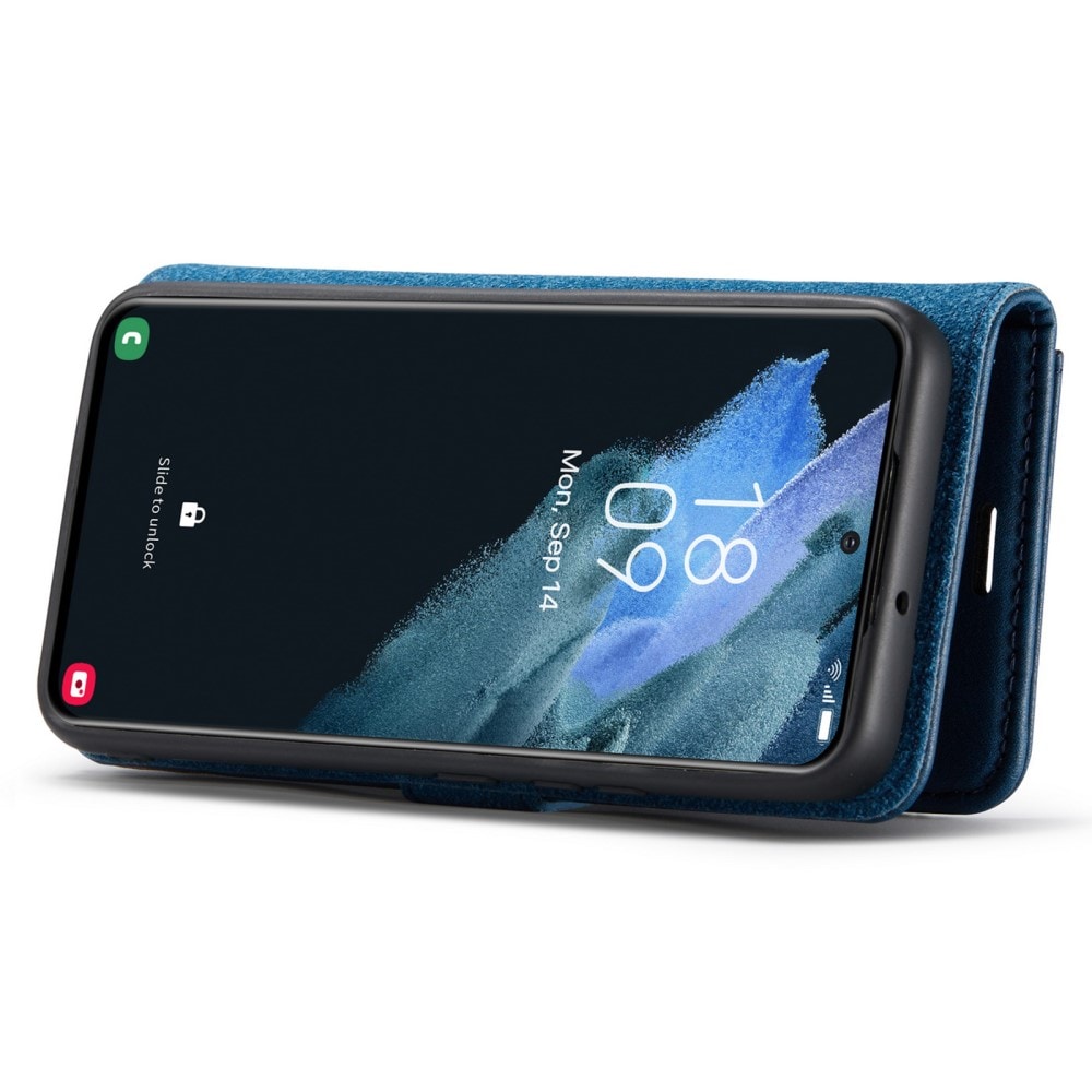 Samsung Galaxy S24 Pungetui med aftageligt cover, Blue