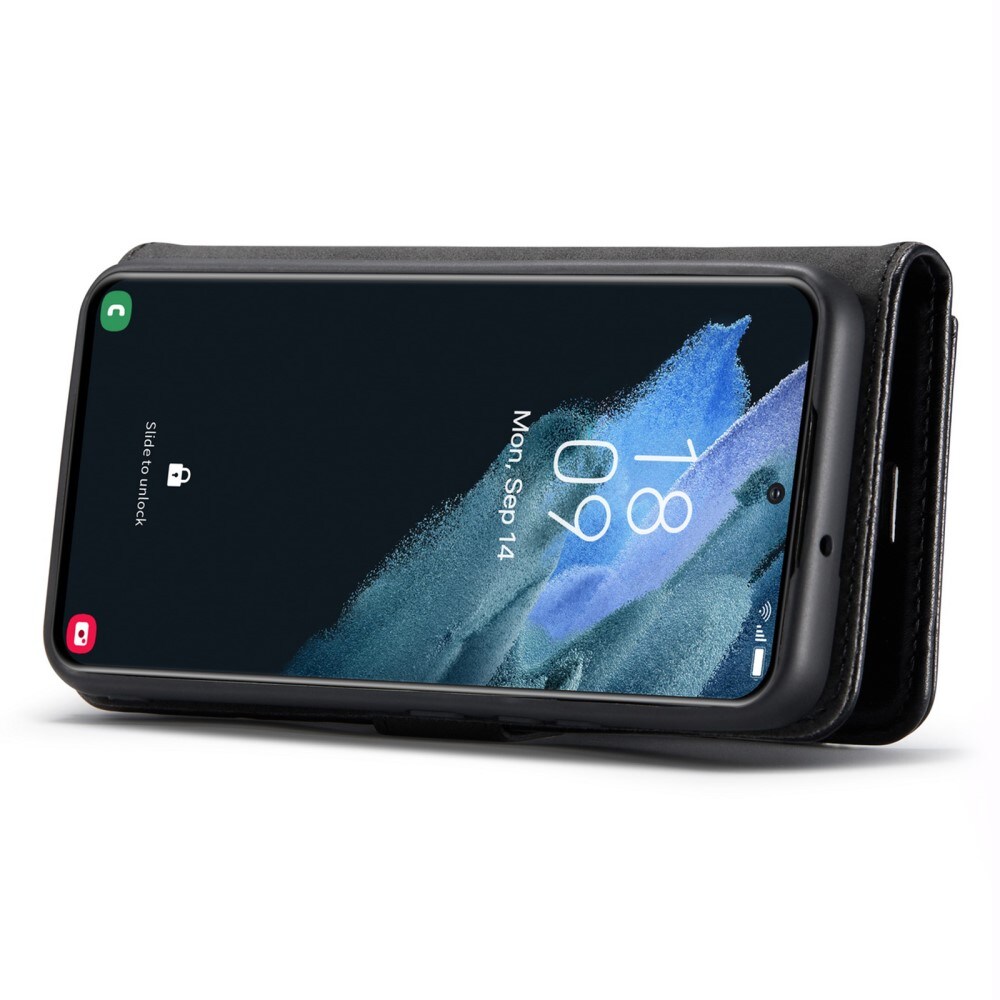 Samsung Galaxy S24 Pungetui med aftageligt cover, Black