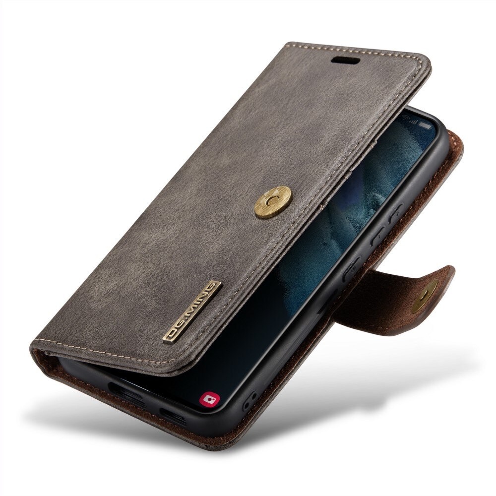 Samsung Galaxy S24 Pungetui med aftageligt cover, Brown