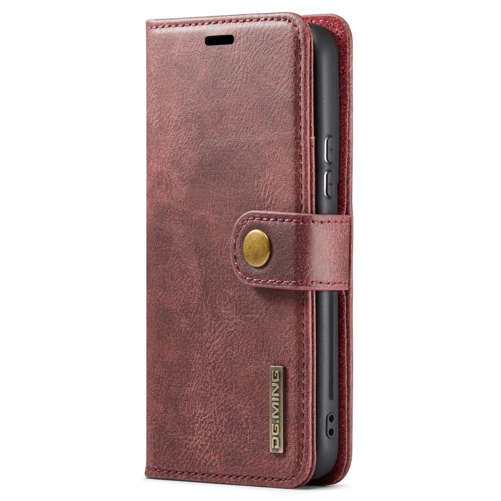 Samsung Galaxy S24 Pungetui med aftageligt cover, Red