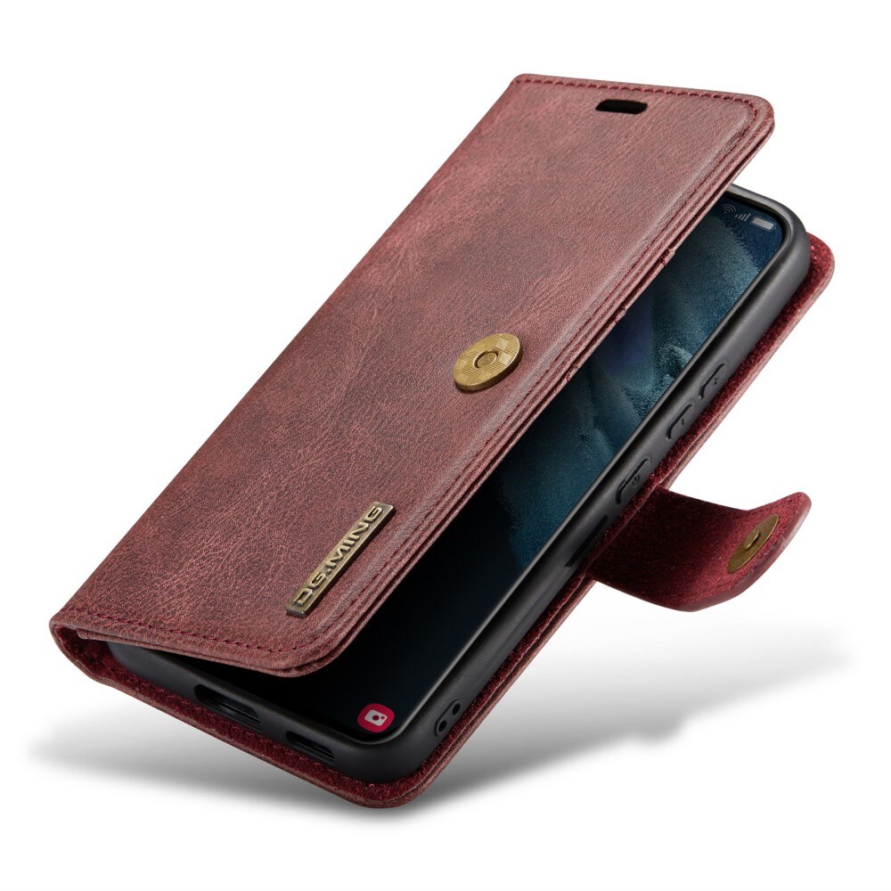 Samsung Galaxy S24 Plus Pungetui med aftageligt cover, Red