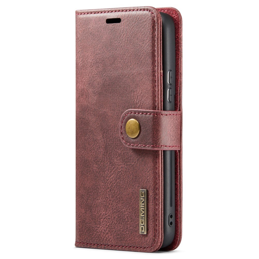 Samsung Galaxy S24 Plus Pungetui med aftageligt cover, Red