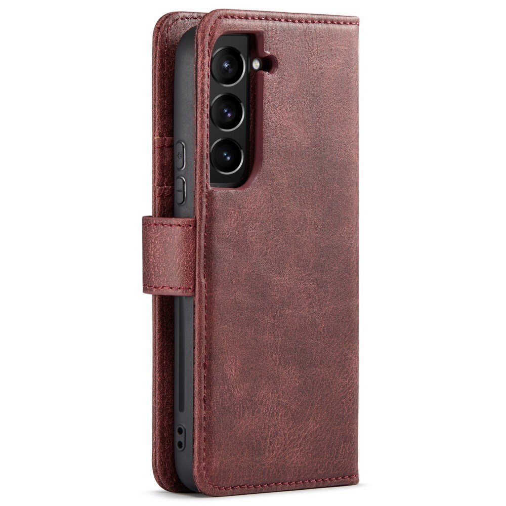Samsung Galaxy S24 Plus Pungetui med aftageligt cover, Red