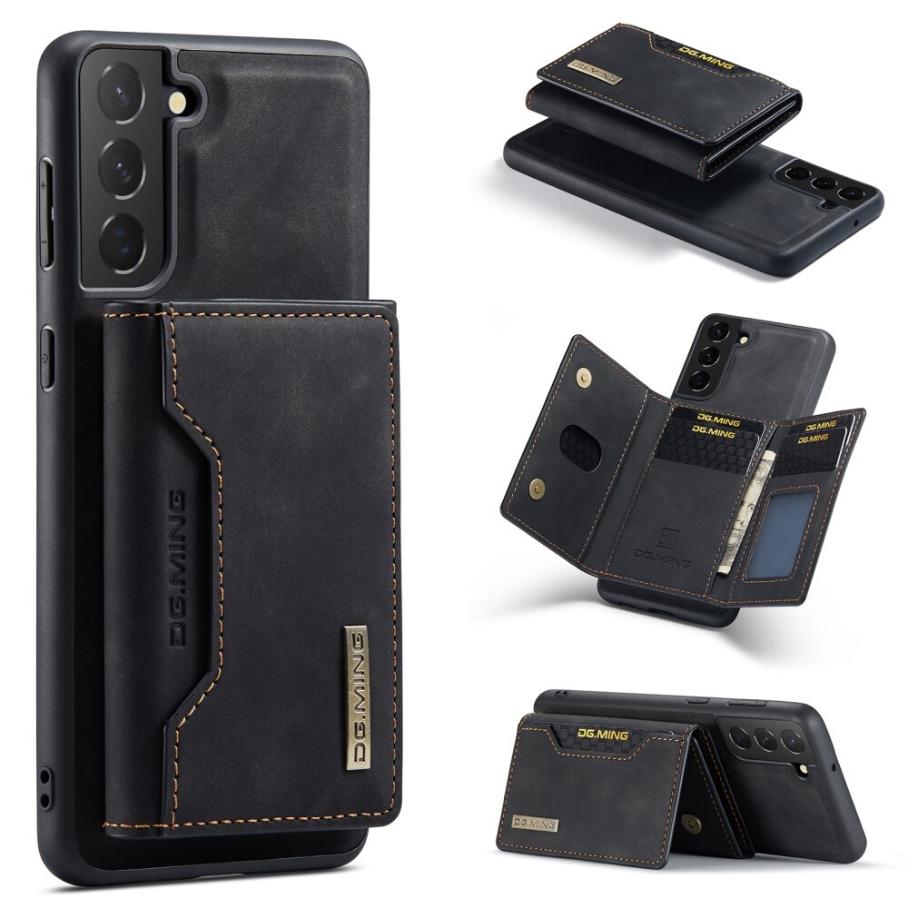 Samsung Galaxy S24 Cover med aftagelig pung, Sort
