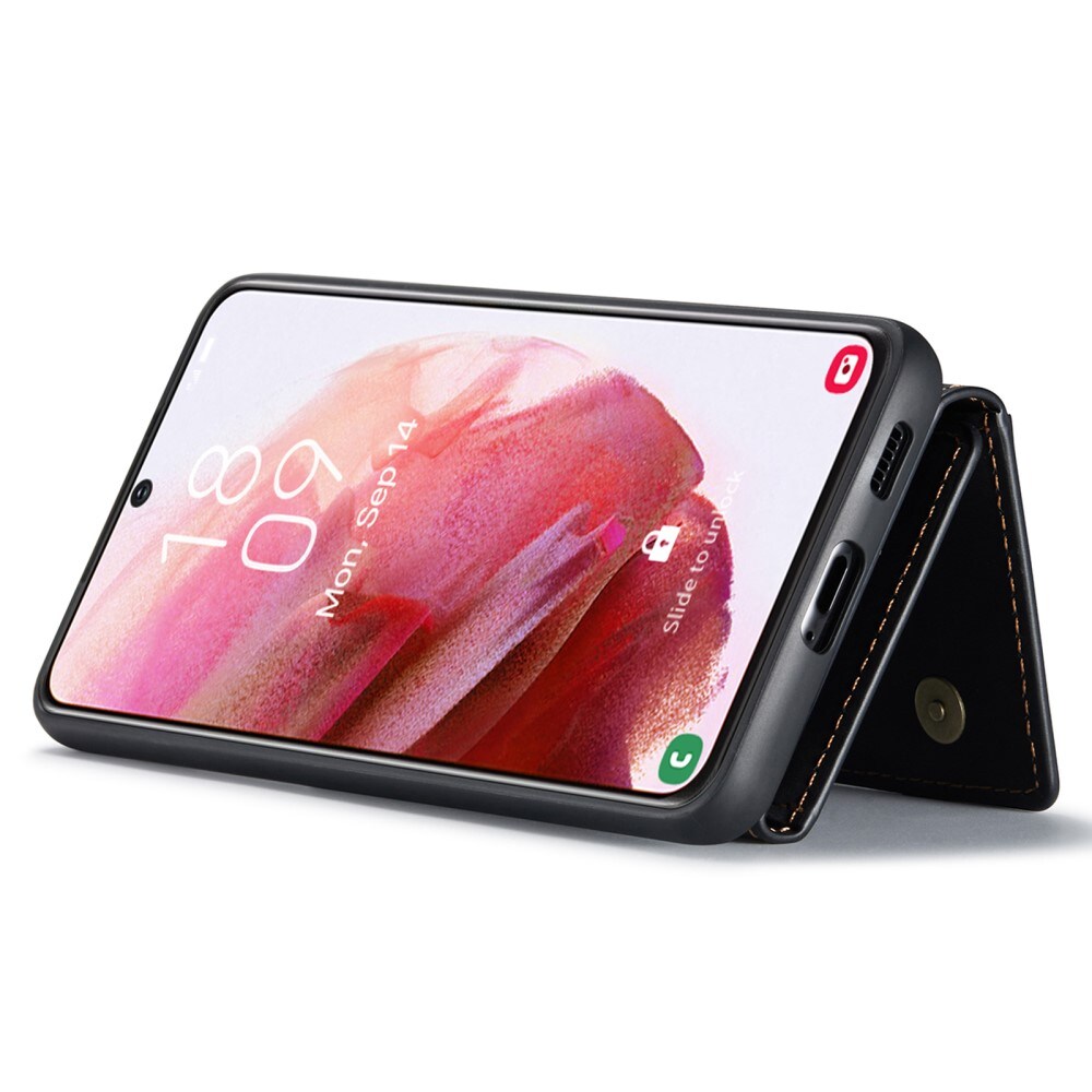 Samsung Galaxy S24 Cover med aftagelig pung, Sort