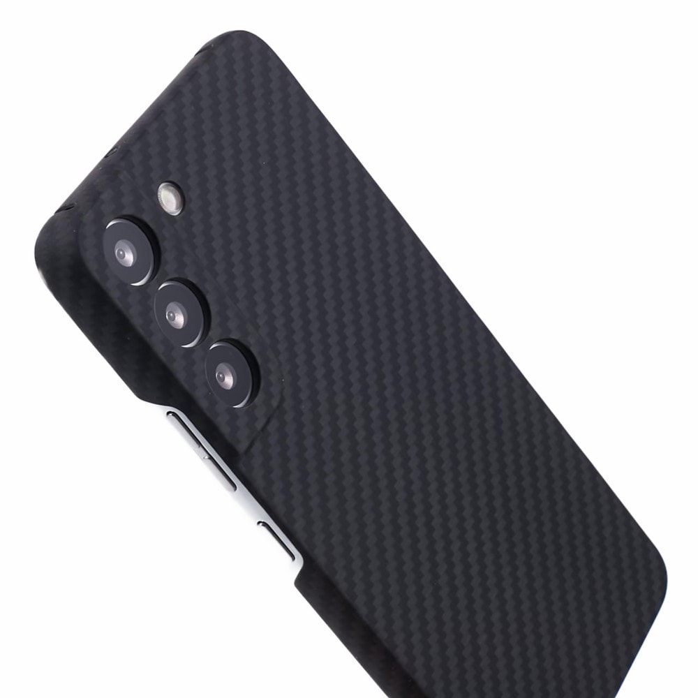 Samsung Galaxy S23 Slankt cover i aramidfiber, Sort