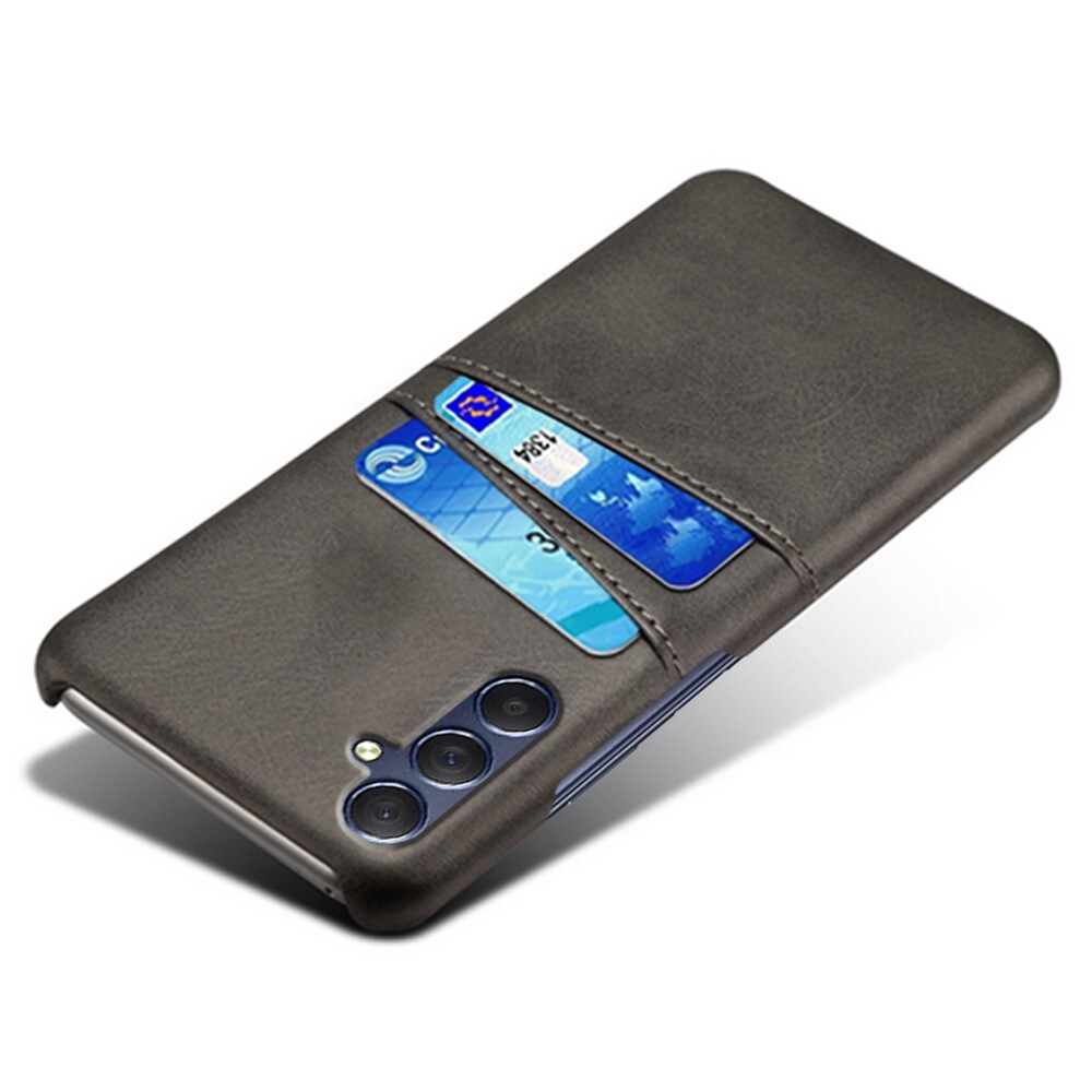 Samsung Galaxy A15 Smart cover med 2 kortholdere, Sort
