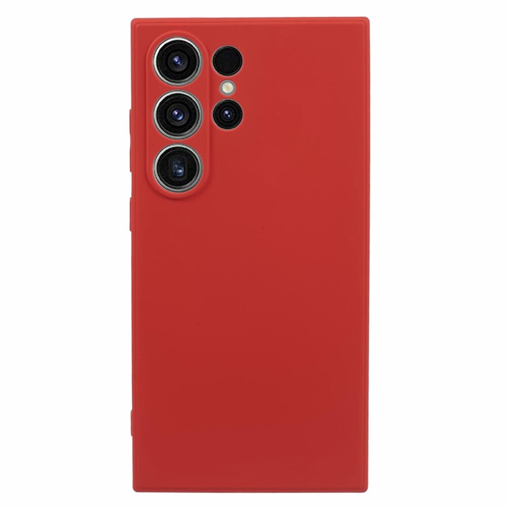 Samsung Galaxy S24 Ultra Mobilcover i TPU, Rød