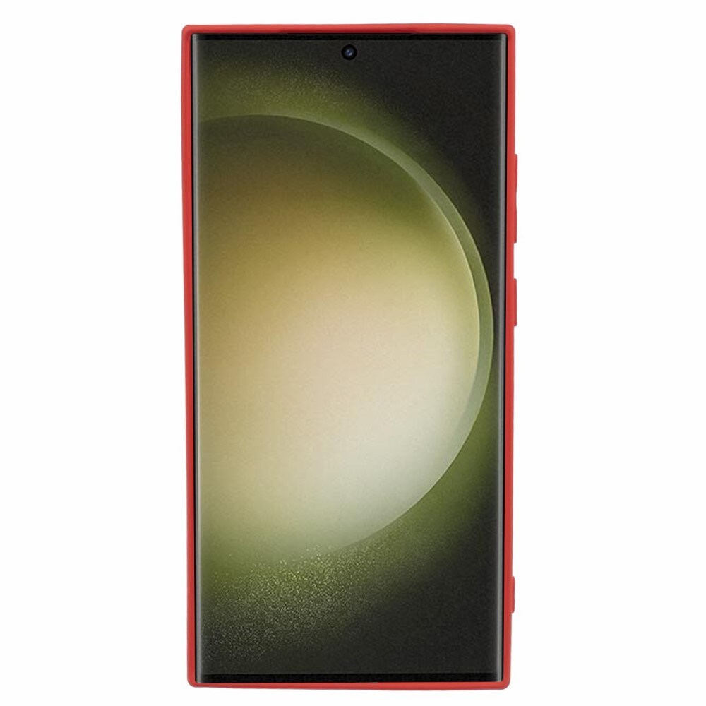 Samsung Galaxy S24 Ultra Mobilcover i TPU, Rød