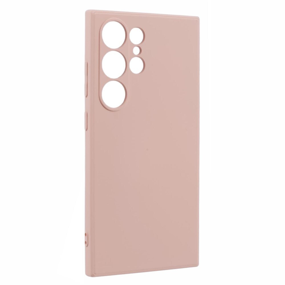 Samsung Galaxy S24 Ultra Mobilcover i TPU, Lyserød