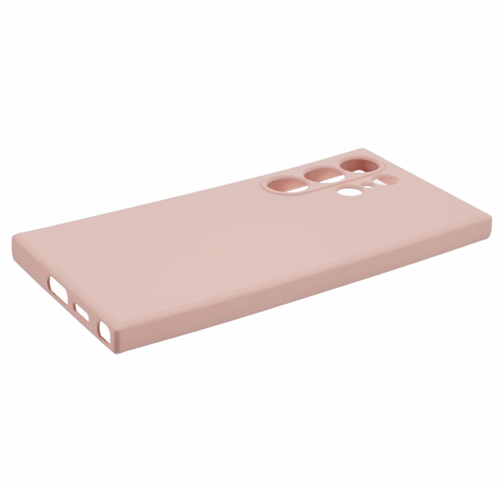 Samsung Galaxy S24 Ultra Mobilcover i TPU, Lyserød