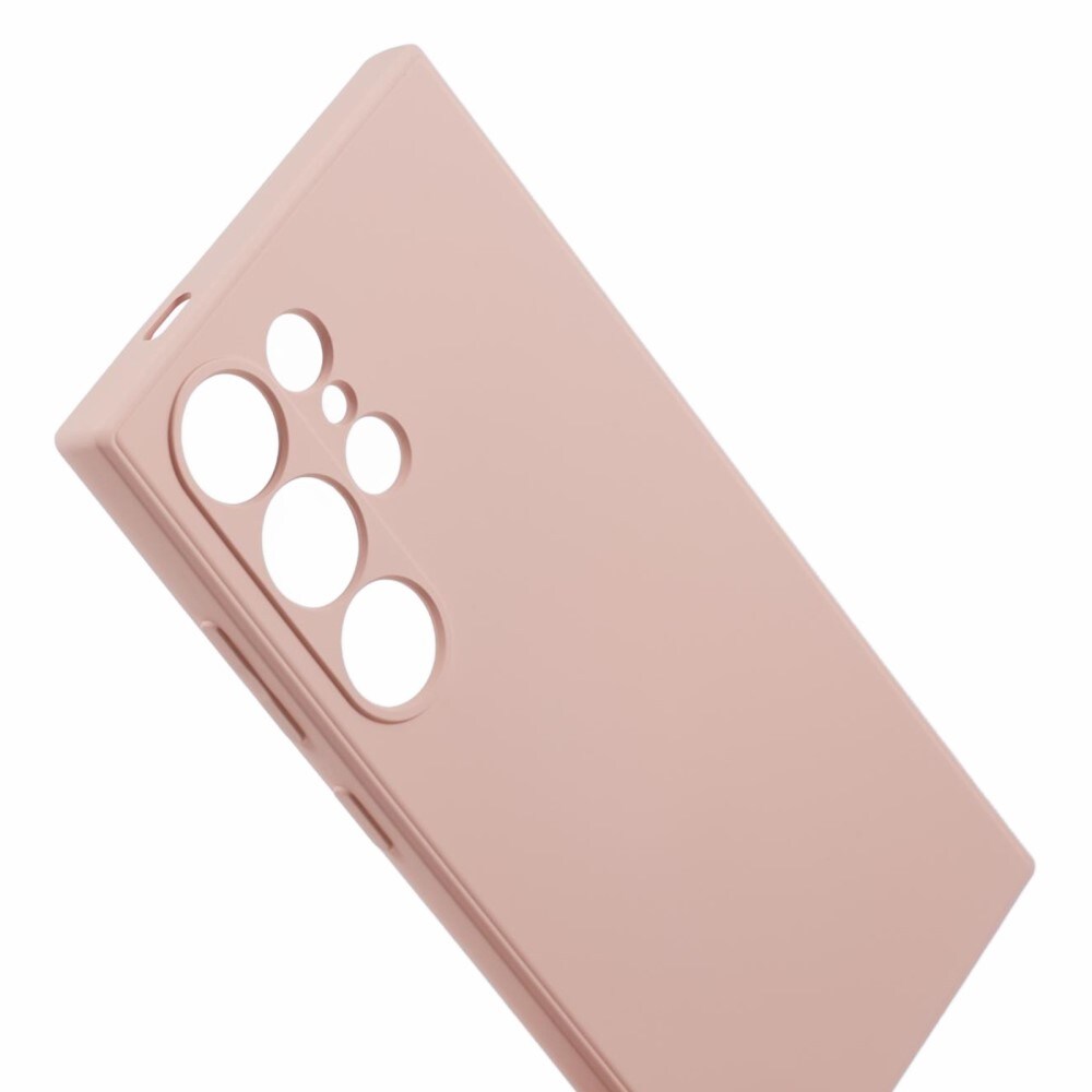 Samsung Galaxy S24 Ultra Mobilcover i TPU, Lyserød