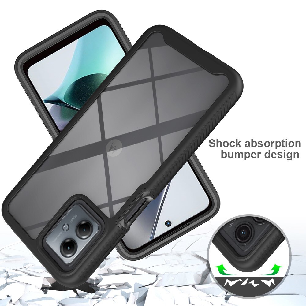 Motorola Moto G14 Mobilcover Full Protection, Sort