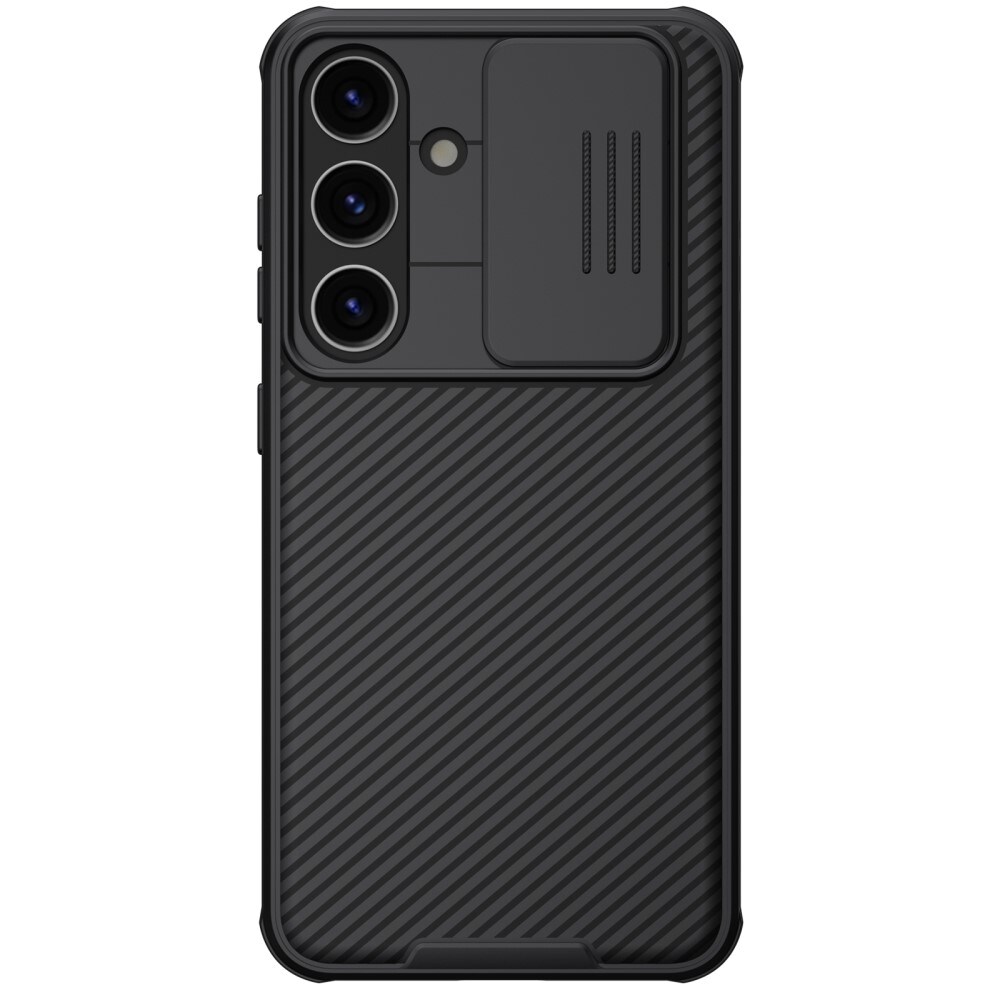 Samsung Galaxy S24 Plus Cover med kamerabeskyttelse - CamShield, Sort