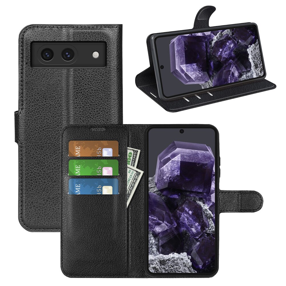 Google Pixel 8a Enkelt mobiletui, Sort