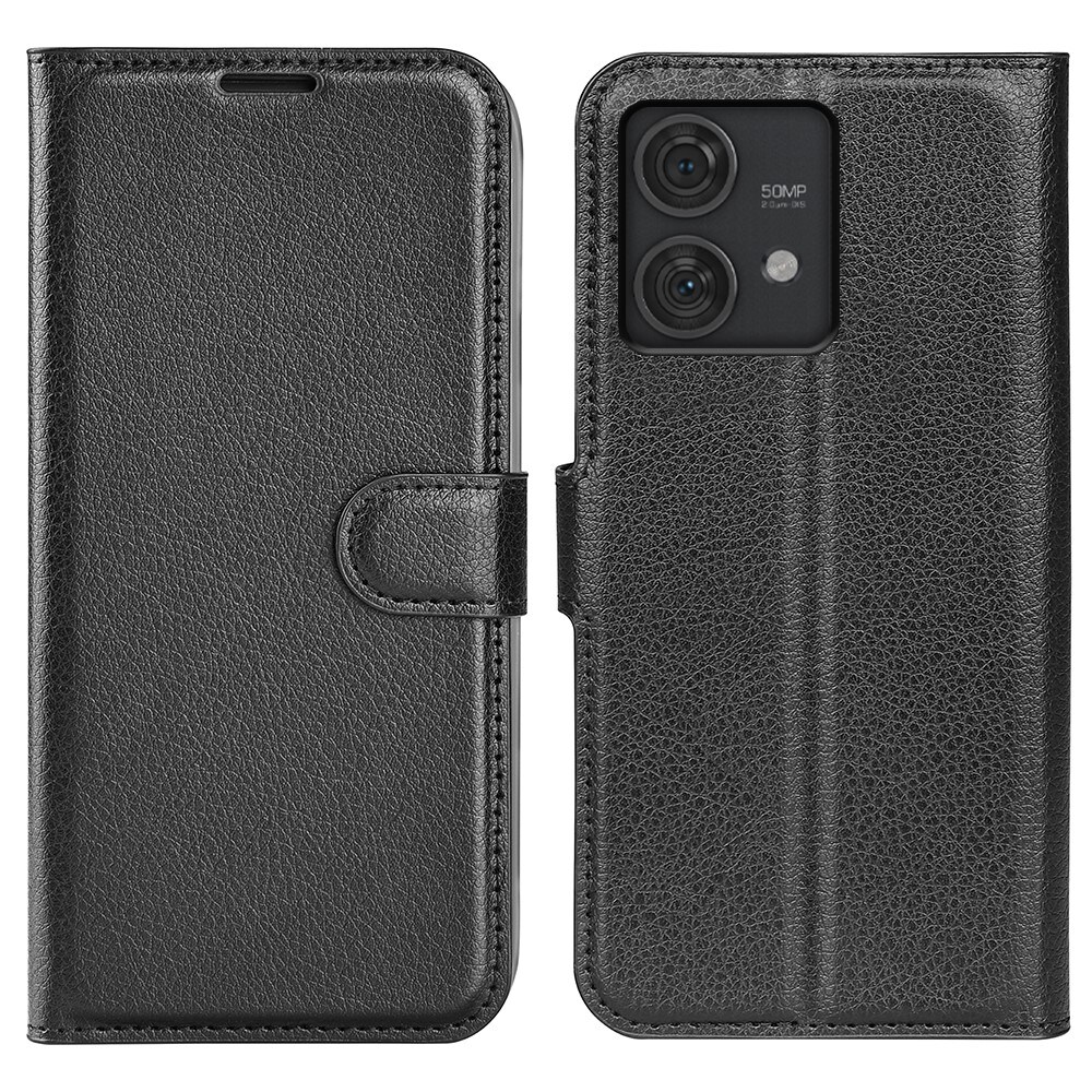 Motorola Edge 40 Neo Enkelt mobiletui, Sort