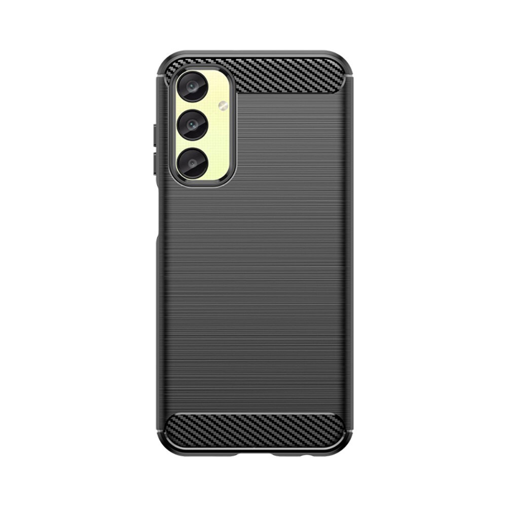 Samsung Galaxy A25 TPU-cover Brushed, Sort