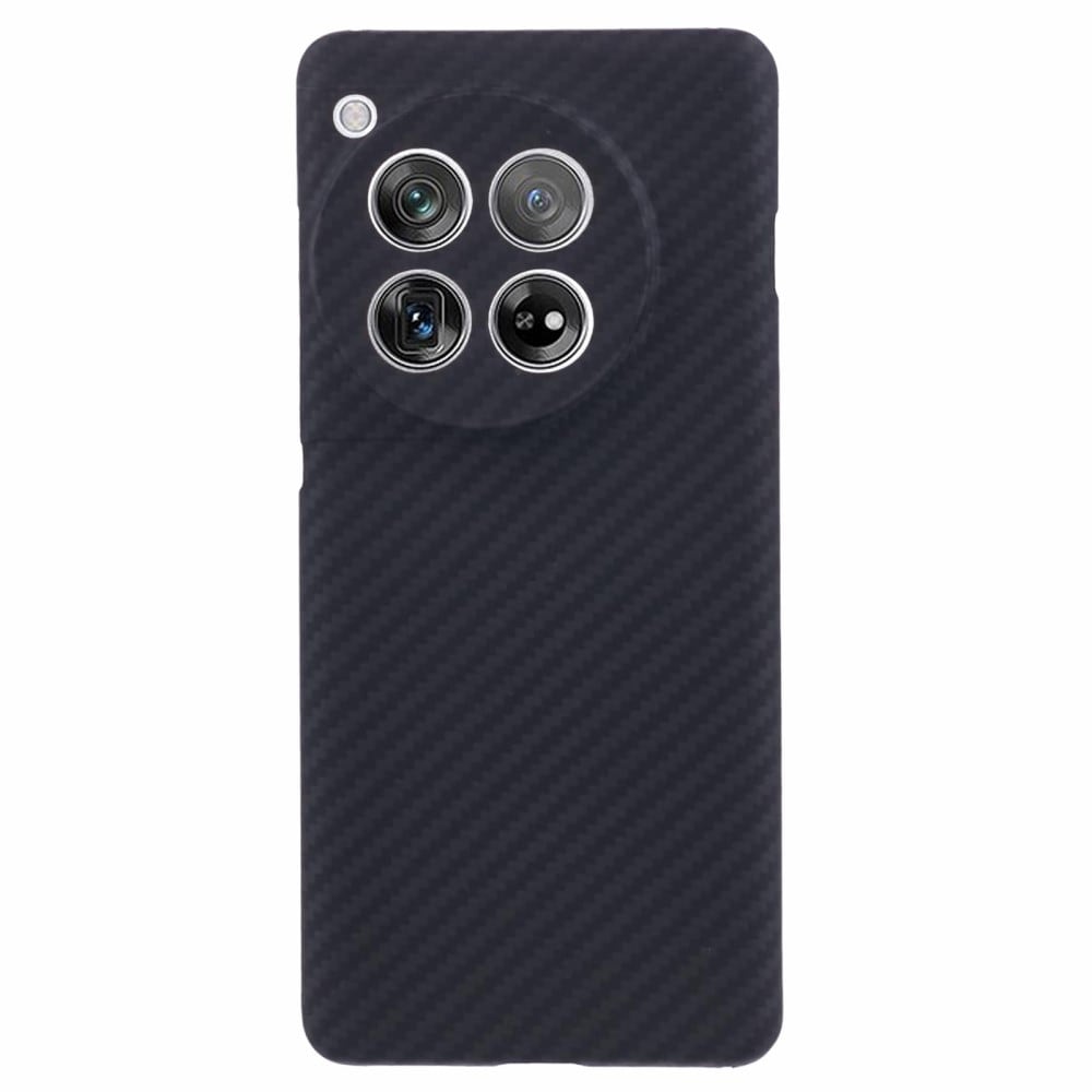  OnePlus 12 Slankt cover i aramidfiber, Sort