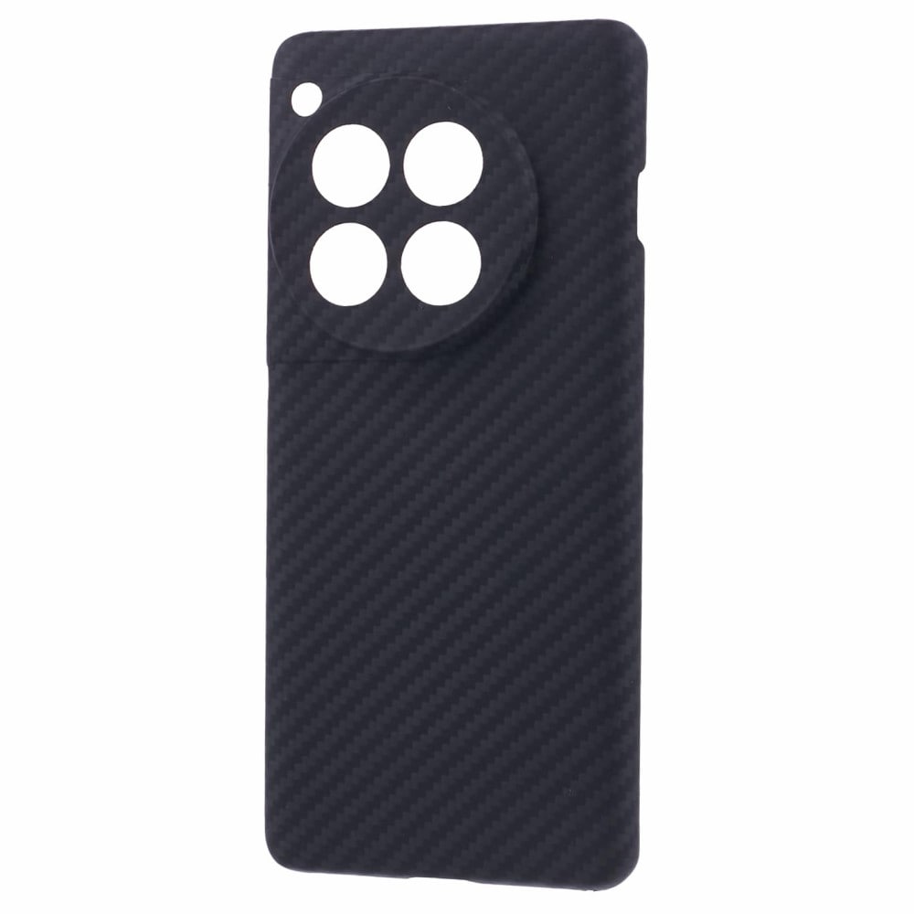  OnePlus 12 Slankt cover i aramidfiber, Sort