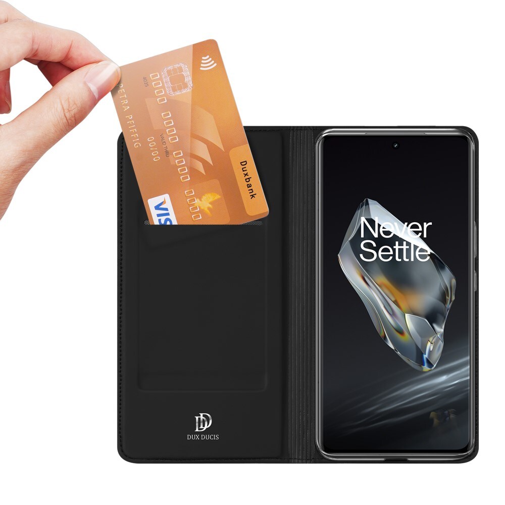  OnePlus 12 Slankt mobiletui, Sort