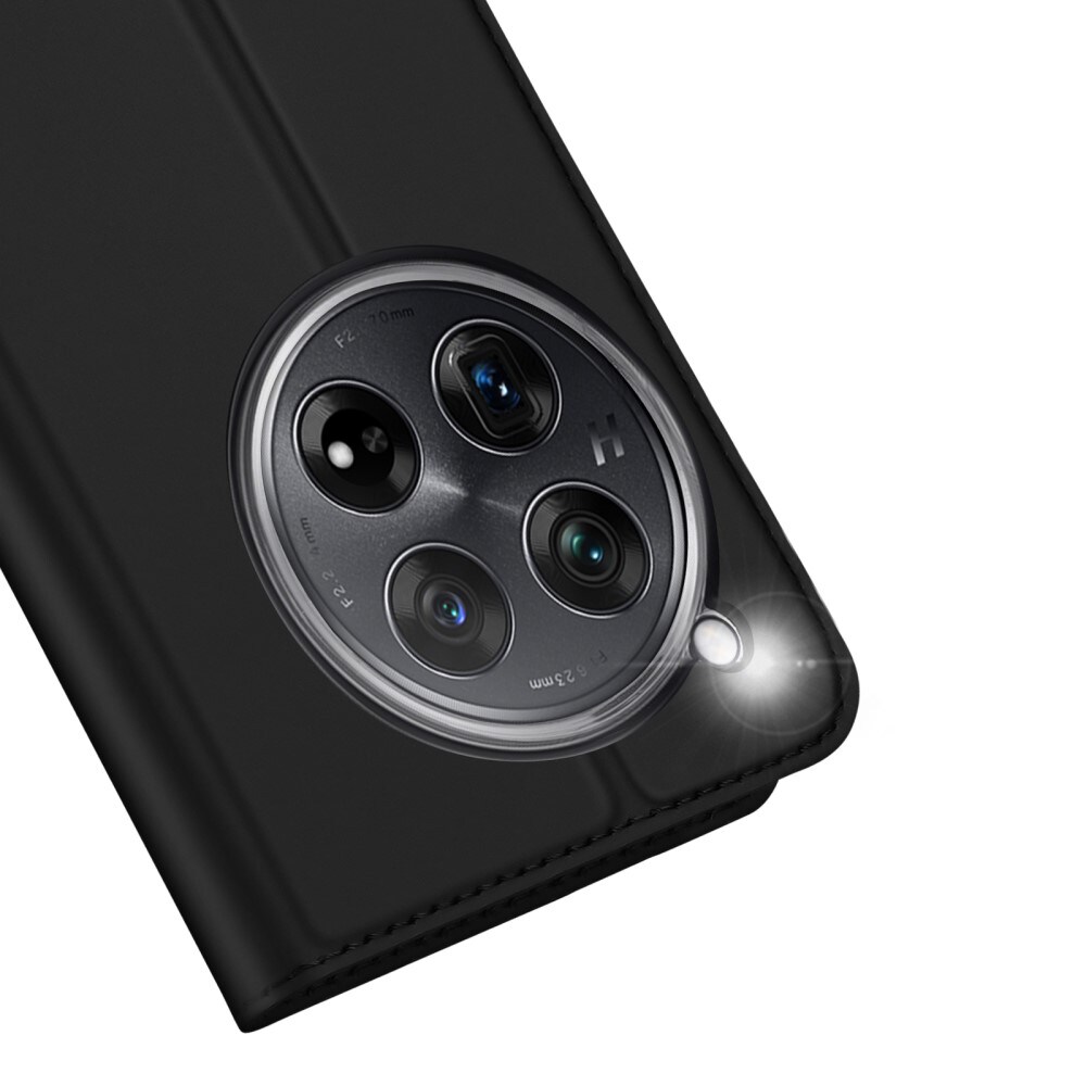  OnePlus 12 Slankt mobiletui, Sort