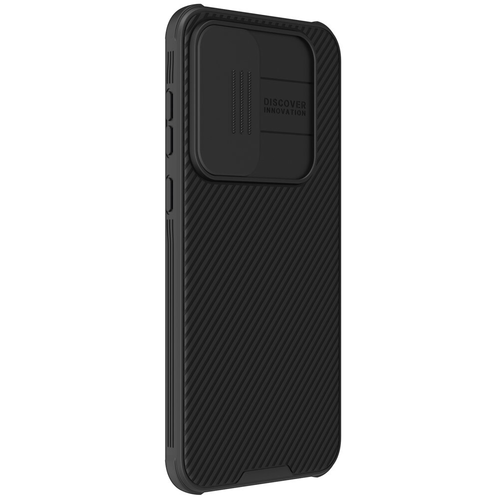 Samsung Galaxy A35 Cover med kamerabeskyttelse - CamShield, Sort