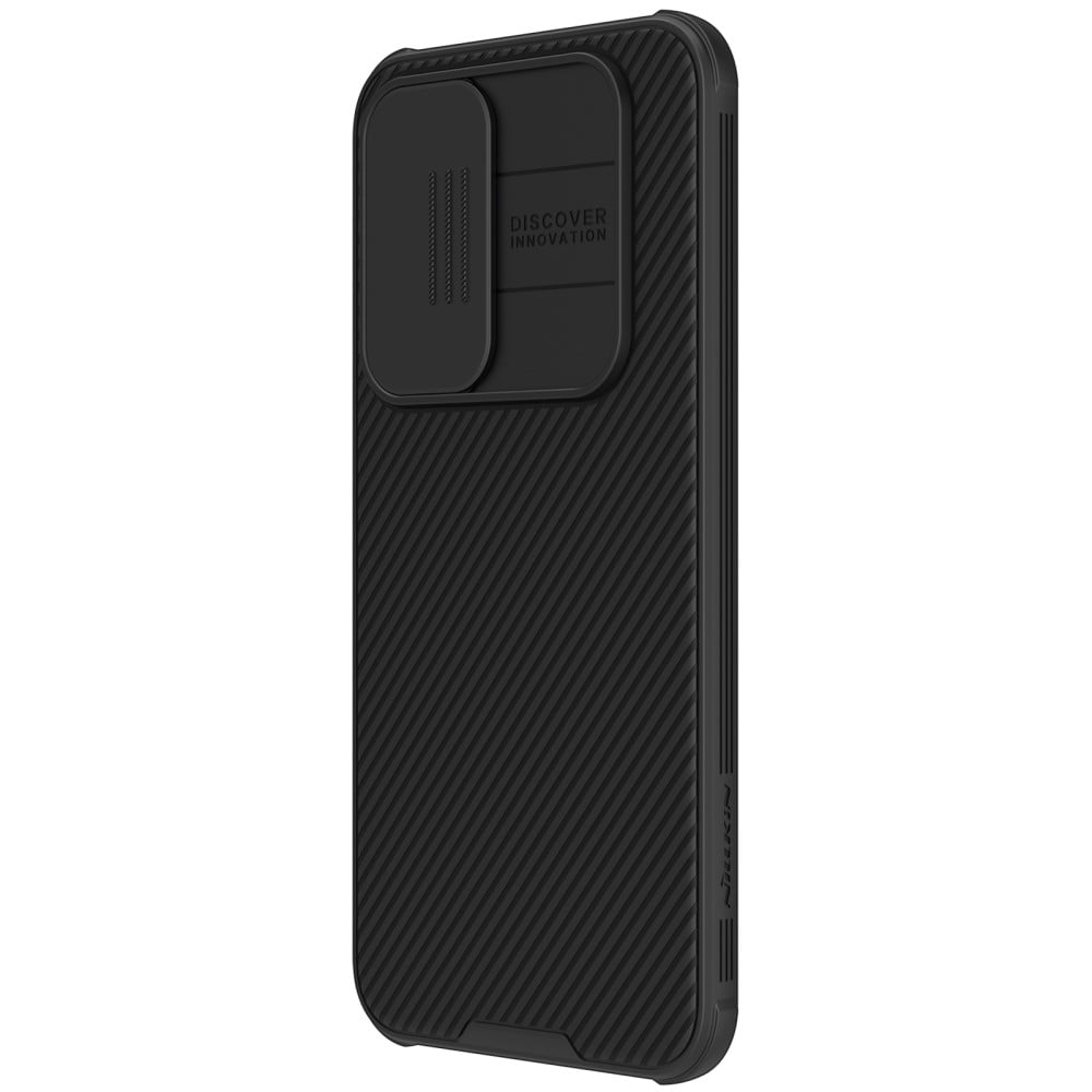 Samsung Galaxy A35 Cover med kamerabeskyttelse - CamShield, Sort