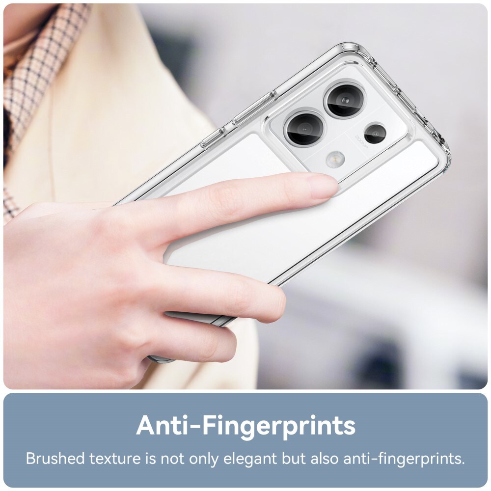 Xiaomi Redmi Note 13 Pro Crystal Hybrid-cover, Gennemsigtig