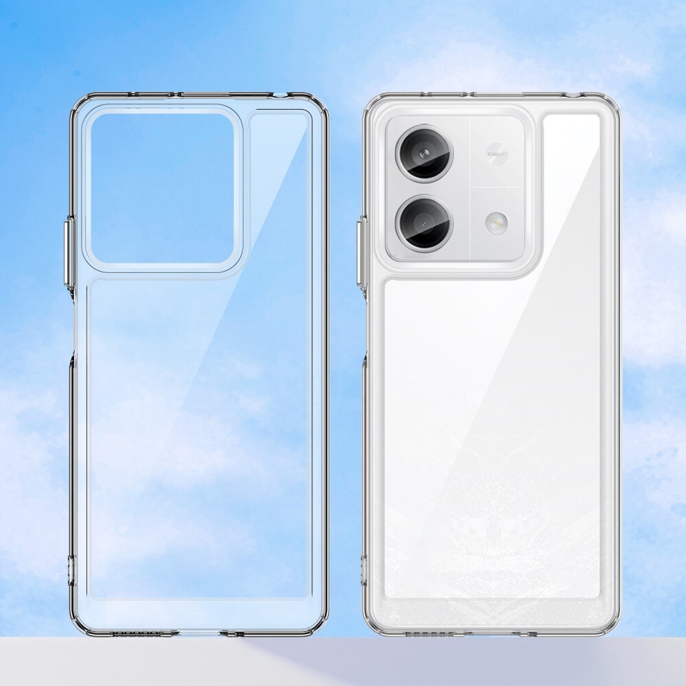 Xiaomi Redmi Note 13 Crystal Hybrid-cover, Gennemsigtig