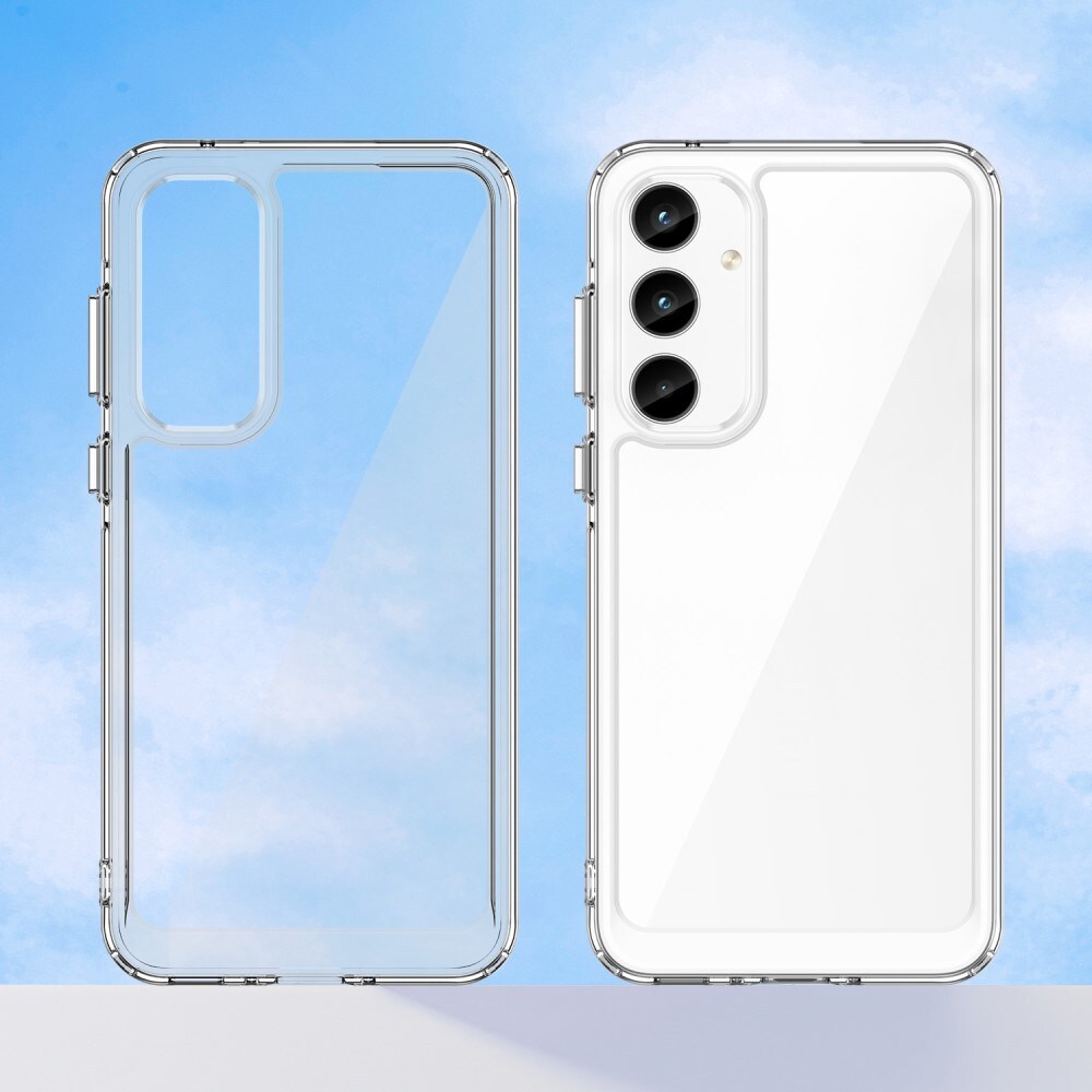Samsung Galaxy A35 Crystal Hybrid-cover, Gennemsigtig