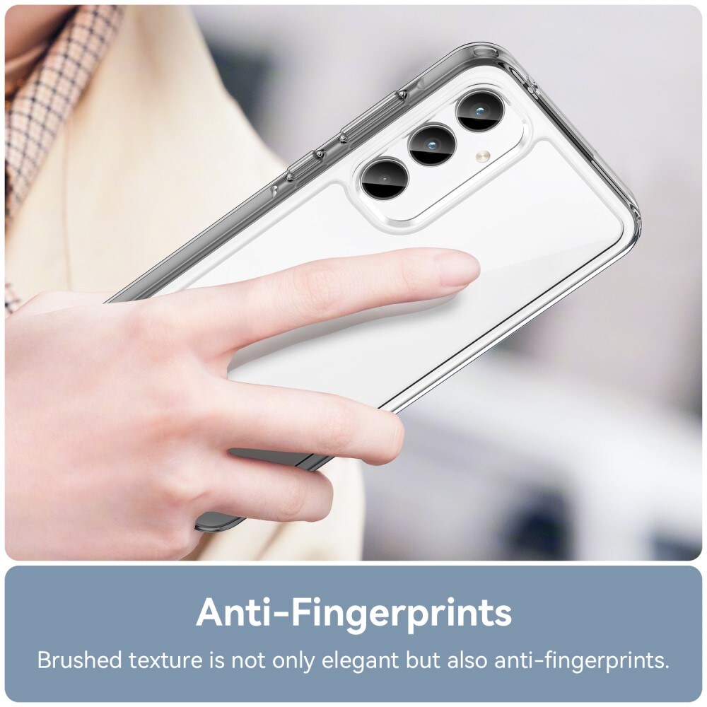 Samsung Galaxy A35 Crystal Hybrid-cover, Gennemsigtig