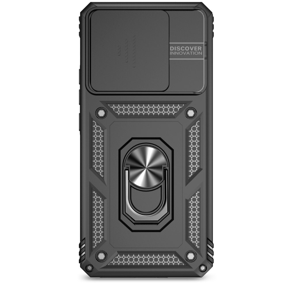 Xiaomi 13T Pro Cover med kamerabeskyttelse & fingerring, Sort