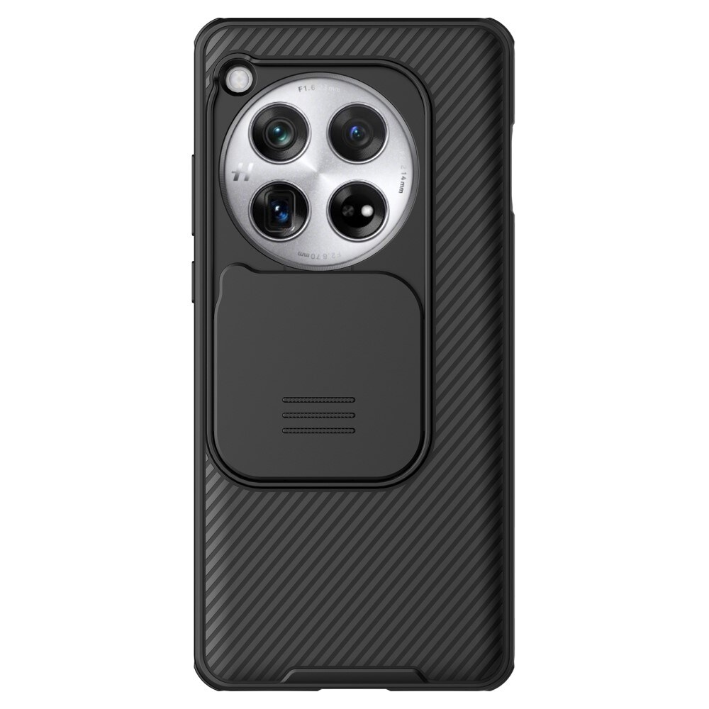  OnePlus 12 Cover med kamerabeskyttelse - CamShield, Sort