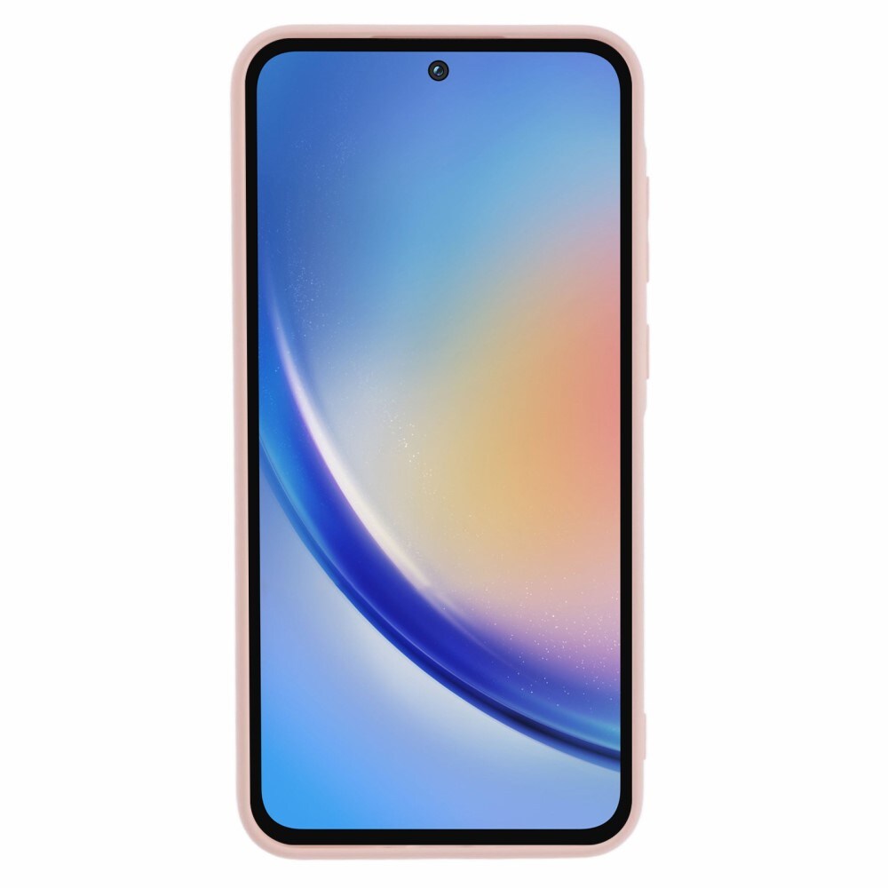 Samsung Galaxy A55 Mobilcover i TPU, Lyserød