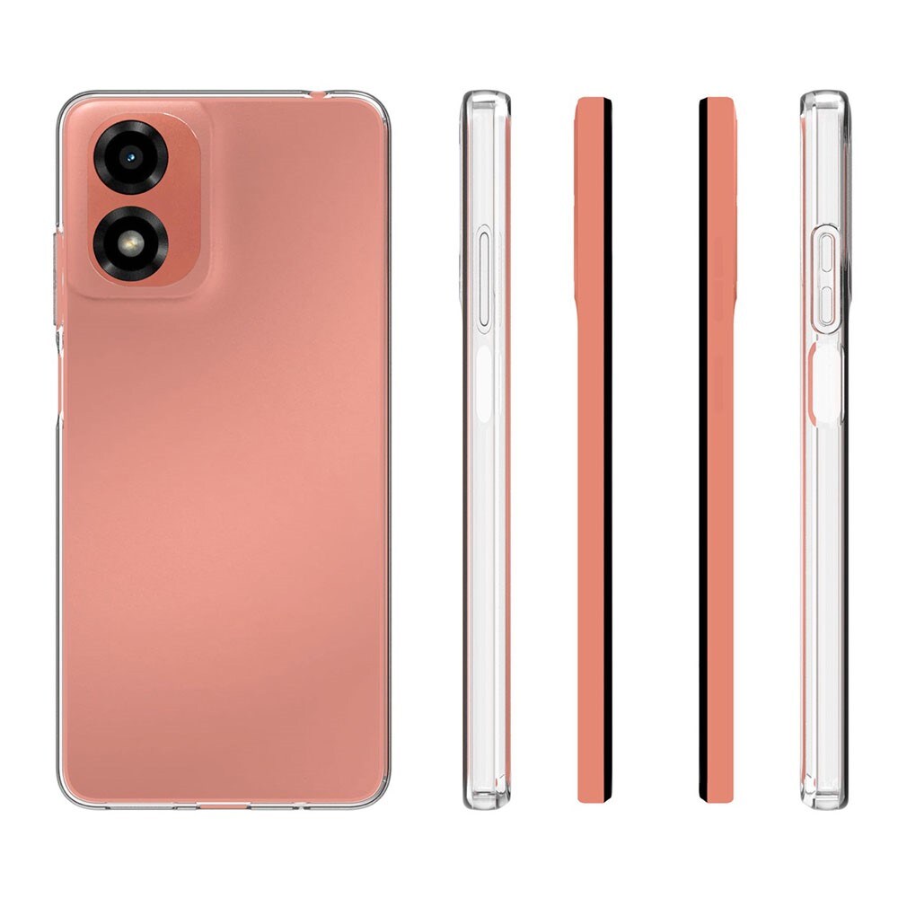 Motorola Moto G24 Power Tyndt TPU-cover, Gennemsigtig
