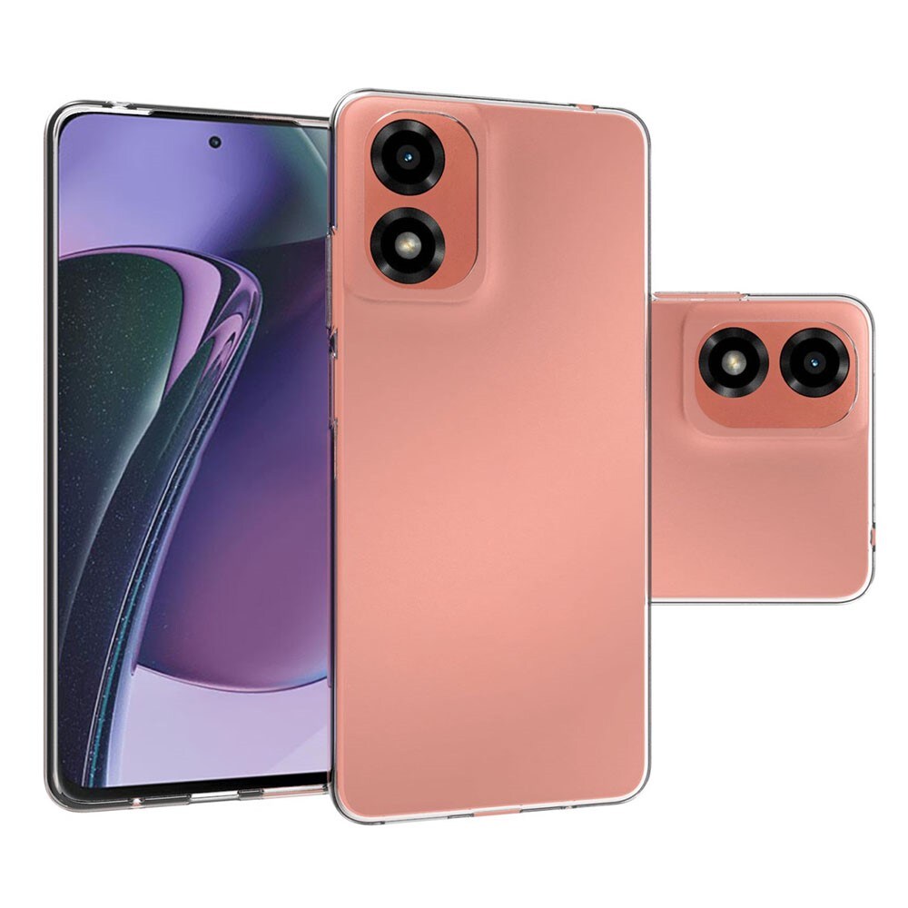 Motorola Moto G24 Power Tyndt TPU-cover, Gennemsigtig