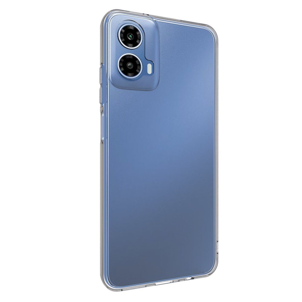 Motorola Moto G34 Tyndt TPU-cover, Gennemsigtig