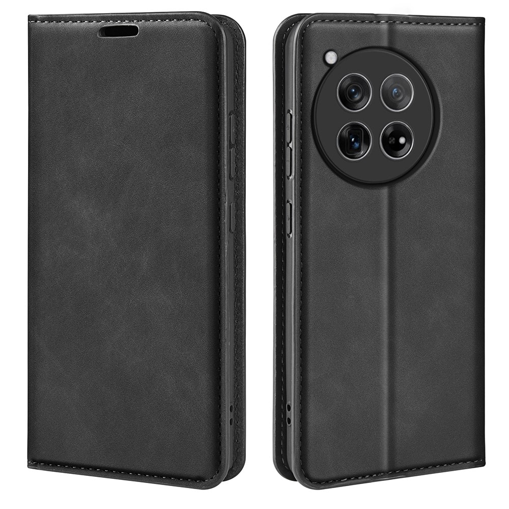  OnePlus 12 Slankt etui med kortholder, Sort