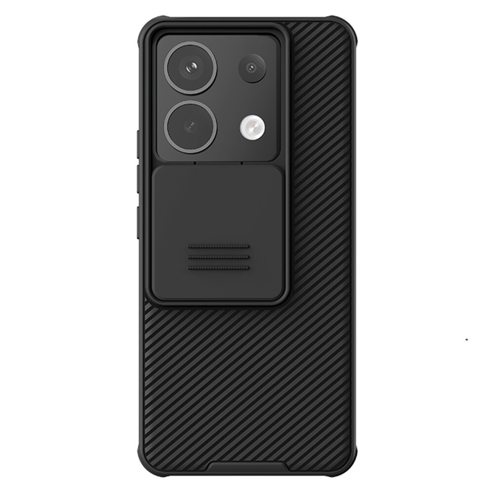 Xiaomi Redmi Note 13 Pro Cover med kamerabeskyttelse - CamShield, Sort