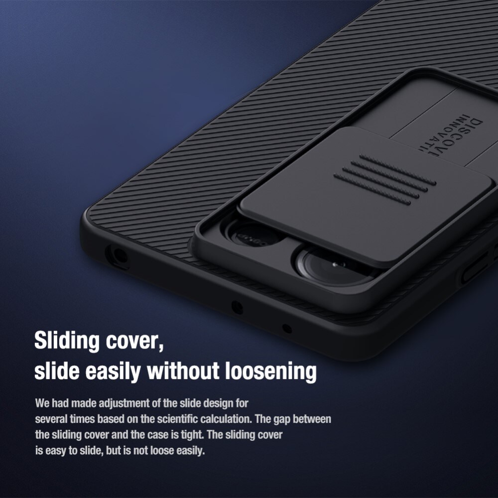 Xiaomi Redmi Note 13 Cover med kamerabeskyttelse - CamShield, Sort